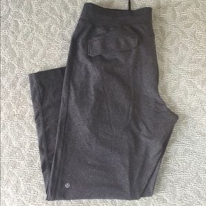 Men’s lululemon sweat pants SIZE XL gray